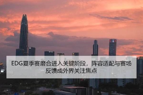 EDG夏季赛磨合进入关键阶段，阵容适配与赛场反馈成外界关注焦点